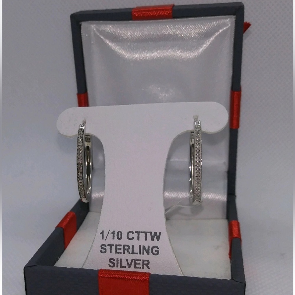 Sterling Silver Hoop Earrings